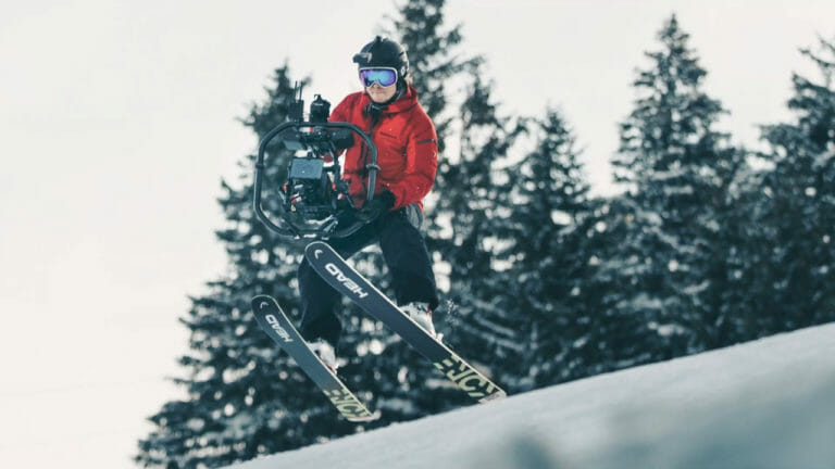 A Gimbal Operator on how to film skiing…while skiing