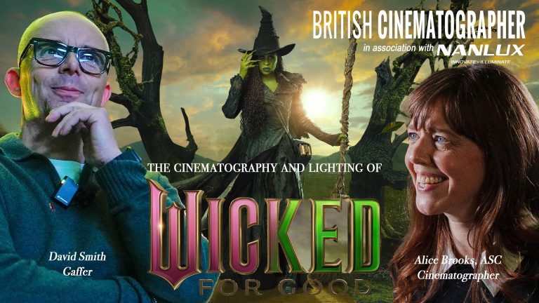 Alice Brooks ASC and David Smith on a poster for Wicked