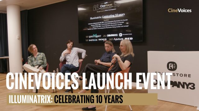 A group of people talking on a panel